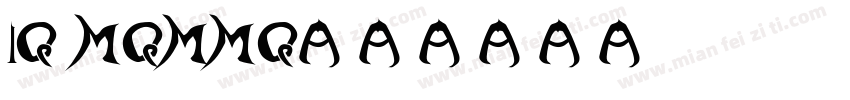 lQ MQMMQ字体转换